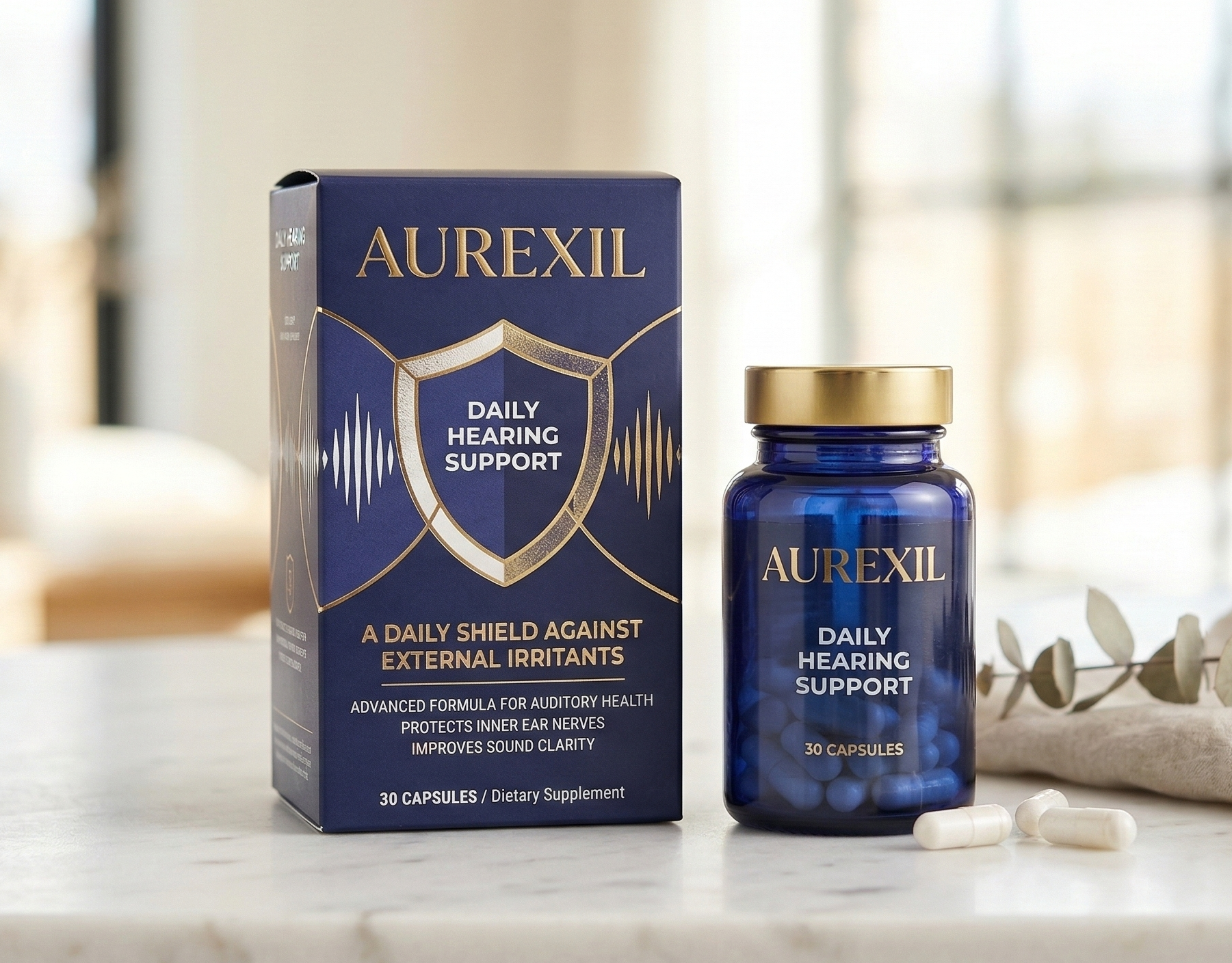 Aurexil — suplemento alimentar Marnapilo.Eu, 30 cápsulas